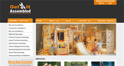 Desktop Screenshot of getitassembled.com